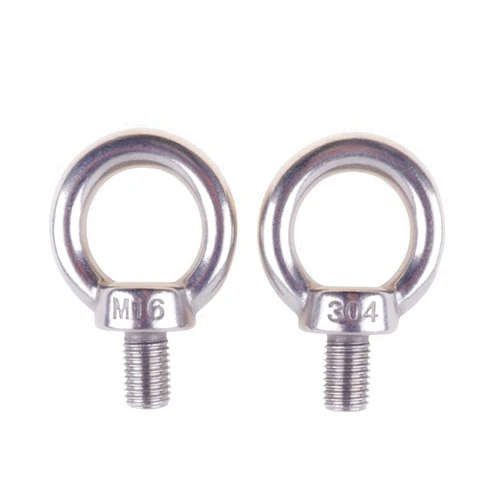 Eowpower 2 Pieces M16 Male Thread Machinery Shoulder Lifting Ring Eye Bolts