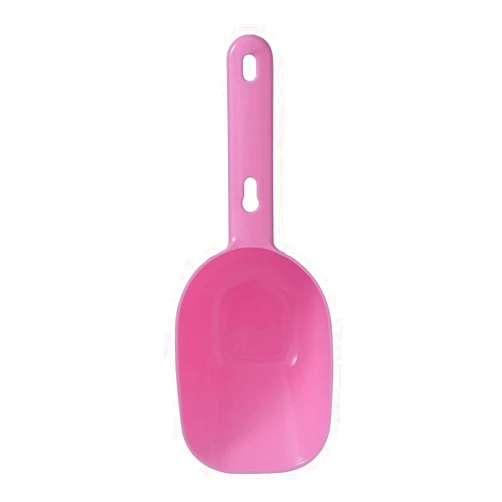 Generic Plastic Cat Foods Spoon, Plastic Cat Food Scoop Pet Dog Food Feed Spoon Pet Supplies Pet Feeding Shovel with Hang Hole