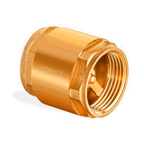 Metalandbrassco Brass One Way Check Valve 1 inch Backflow Preventer Female NPT Thread For Plumbing and Industrial Applications 1