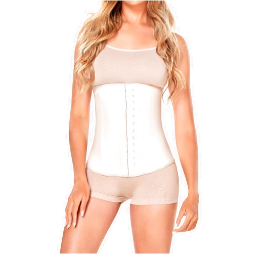 Ann Chery Corset Waist Trainer for Women’s Weight Loss - Colombian Waist Cincher - 2 Hook Latex Body Shaper