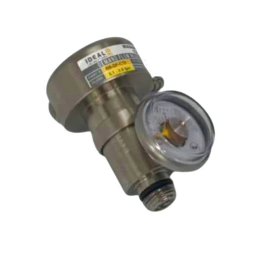 Ideal Calibrations Demand Flow Calibration Gas Regulator Compatible with BW Technologies, Industrial Scientific (ISC), MSA, RAE, and RKI Pumped Gas detectors - Nickel Plated Brass - C10