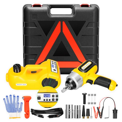 VIVOHOME Electric Car Jack 5 Ton 12V with Digital Display, 4 in 1 Hydraulic Floor Jack 6.1