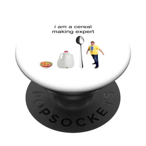 Nutri Nibbles I am a cereal making expert PopSockets Swappable PopGrip
