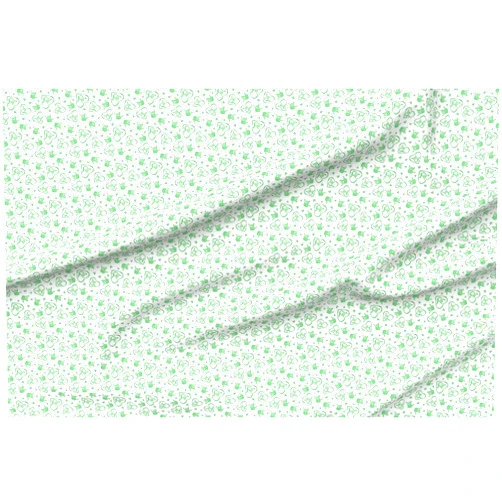 Spoonflower Fabric - Love Emerald Language Sign Hands Heart Printed on Petal Signature Cotton Fabric by The Yard - Sewing Quilting Apparel Crafts Decor