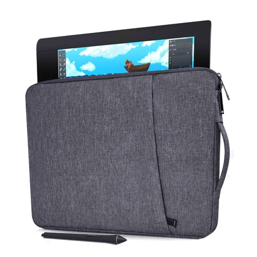 CaseDeer Drawing Carrying Tablet Sleeve Case for Xp-Pen Artist12 / Artist 13.3 Pro 13.3 Inch,VEIKK A15, Compatible with Wacom Cintiq 13HD Bag(Space Grey)