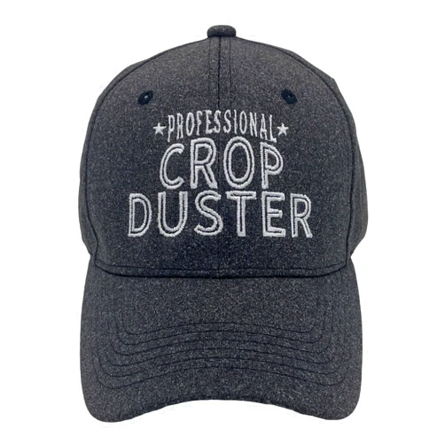 Crazy Dog T-Shirts Professional Crop Duster Hat Funny Stinky Fart Joke Cap