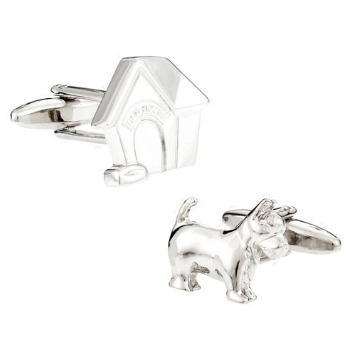 Cuff-Daddy Doghouse & Dog Cufflinks with Presentation Box