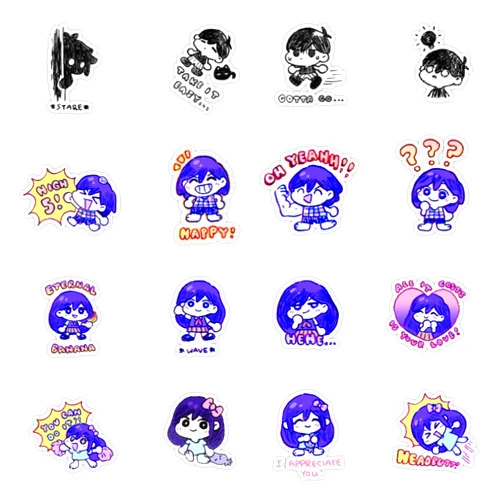 Vision Graphics Omori Pack Sticker Bumper Sticker Vinyl Decal 5