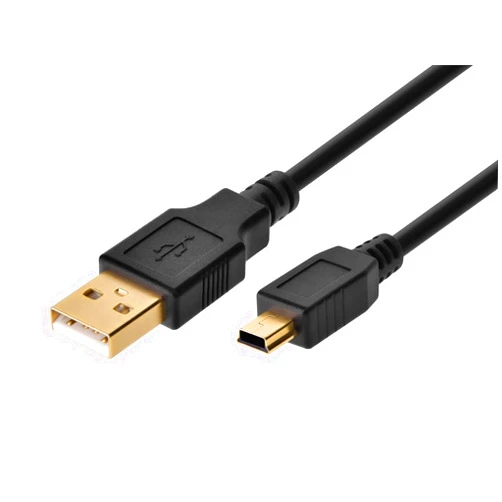 Excelshots USB Data File Transfer Cable for Camera | PC Interface Cord to Computer | Compatible with Canon PowerShot Rebel EOS T3i T3 T4 T4i T5 T6 T7 T7i Vixia Camcorders IFC-400PCU IFC-200U IFC-500U