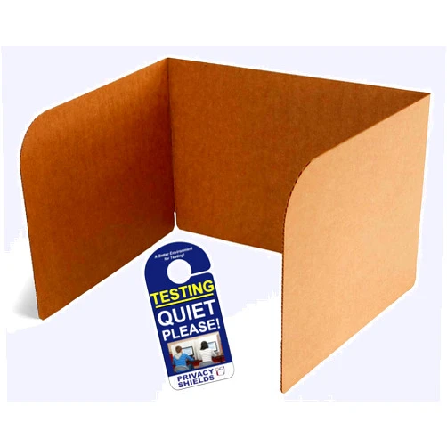 PrivacyShields.com X-Tra Large (30-Pack) USA-Made Testing/Voting Premium Privacy Shields™ - 13