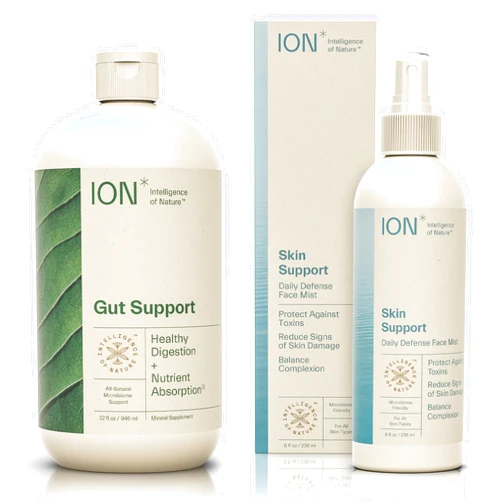 ION* Intelligence of Nature Skincare Bundle (Gut Support and Skin Support)