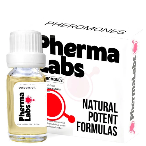 PHERMALABS Pheromone Cologne Oil for Men - Enhance Attention - Feromonas Perfume for Men - Long-Lasting Scent - Ideal for Confidence & Charisma - Men's Pheromone Cologne Spray para hombres 0.33 fl oz