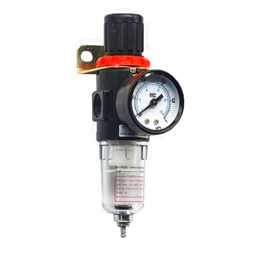 YXQ AFR-2000 Pneumatic Filter Regulator Air Compressor Source Treatment Unit with Pressure Gauge
