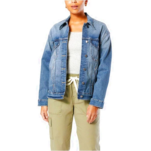 Levi Strauss Signature Gold Women's Boyfriend Trucker Jacket (Available in Plus Size)