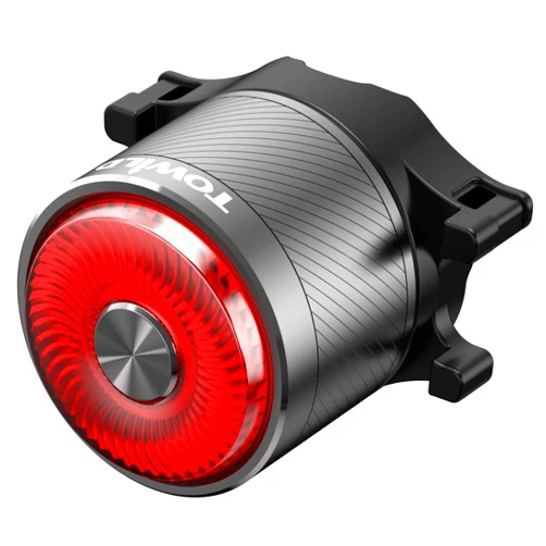 TOWILD TL05 Bike Tail Light Smart Brake Sensing Bike Rear Lights,Type-C Cable Waterproof Bicycle Back Lights Led Rechargeable Auto On/Off Flash Strobe Safety Red Taillight for Road Cycling Commuting