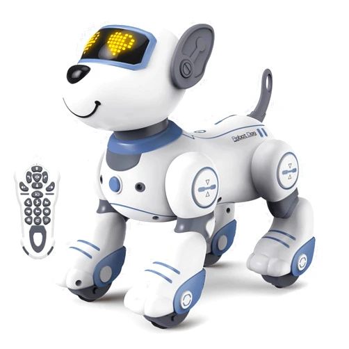 Dailiot Robot Dog Toys for Kids Age 3-9, Programmable Robotic Puppy, Interactive Robotic Dog Gift, Follow & Touch Function RC Robots Dog with Singing and Dancing