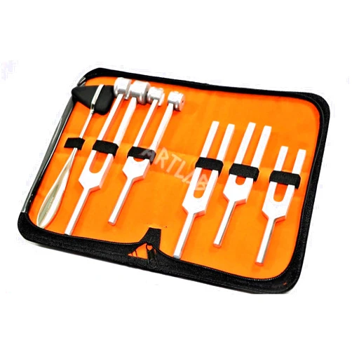 Cynamed 6 pcs Reflex Percussion Taylor Hammer Penlight Tuning Fork C128 C 512 C256 C1024 (CYNAMED)