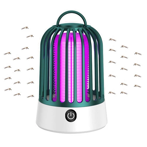 Bmfew Bug Zapper, Outdoor Indoor Electric Mosquito Zapper, Portable Rechargeable Bug Zapper, Fly Trap, Waterproof Insect Killer, Electric Fly Zapper for Home, Patio, Camping