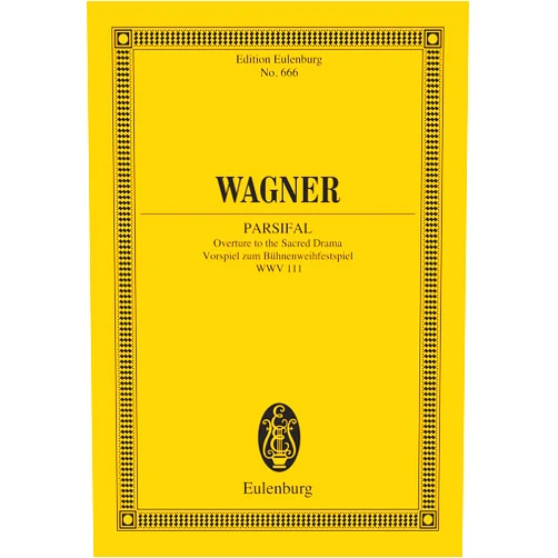 By Richard Wagner (Author), Egon Voss (Editor) Format: Kindle Edition Parsifal: Overture to the Opera (Eulenburg Studienpartituren)