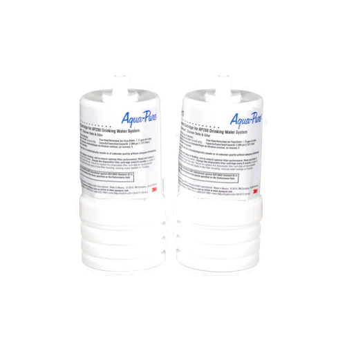 Aqua-Pure 3M Aqua-Pure Under Sink Replacement Water Filter Cartridge AP217, Full Flow, white, 2