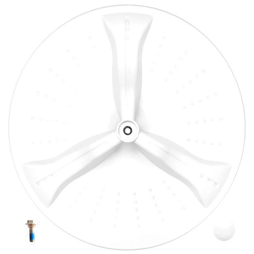 Perfifan Compatible with Whirlpool W10902814 Washer Wash Plate(With cover and screws)