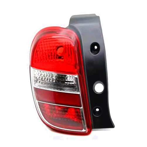KLRCPQWU For MARCH 2010-2015 Car Tail Light Turn Sight Reverse Lamp Rear Auto Taillight Housing Without Bulb(Left side)