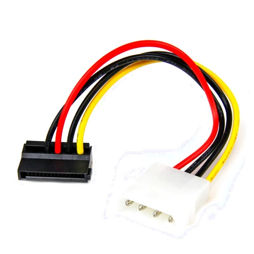 StarTech.com 6in 4 Pin LP4 to Left Angle SATA Power Cable Adapter - LP4 to SATA Power Adapter (SATAPOWADPL)