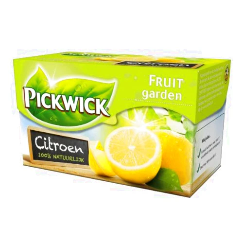 Pickwick Jacobs Douwe Egberts, Pickwick, Tea, Master Blenders, Fruit Lemon, Single Pack