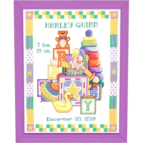 Tobin Jack in the Box, Cross Stitch Kit, 11