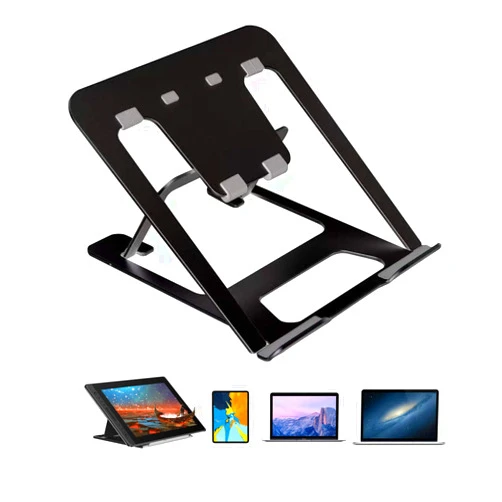 MIXJOY Adjustable Drawing Tablet Stand Drawing Pen Display Aluminum Ventilated Stand Holder for Wacom One, Cintiq 13/16, XP-Pen Artist 12/13.3/15.6 and Huion Kamvas 12/13/15.6