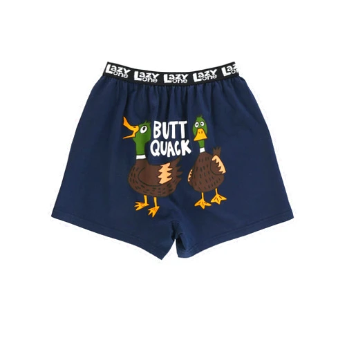 Lazy One Funny Animal Boxers, Humorous Underwear, Novelty Boxer Shorts, Gag Gifts for Men