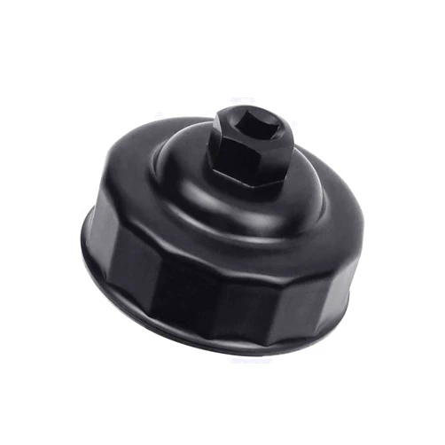Ibetter Heavy Duty 74mm 14 Flutes Oil Filter Wrench (The Distance of The Diagonal is 76mm) For Volkswagen, Mercedes Benz, VW, Audi, Porsche, Mazda, Sprinter And More - Also Fits Select Mobil1, Bosch, Mahle