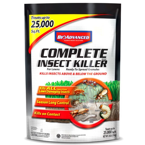 BioAdvanced Complete Brand Insect Killer for Lawns, Granules, 20 LB