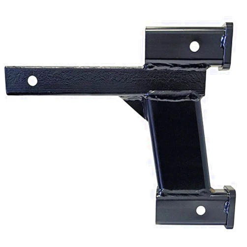 Roadmaster 077-10 Dual Hitch Receiver with 2 Inch and 10 Inch Offsets, Black