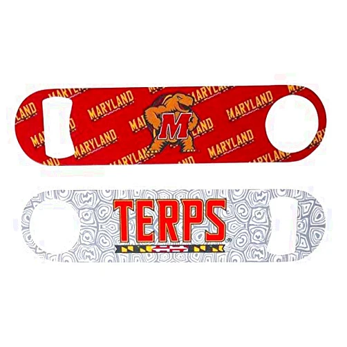 Route One Apparel | Oficially Licensed University of Maryland Terps Bottle Opener, Great Gift for Husband, Wife, Beer Lover, Men, Women & Bartender, Ideal For Home, Bar, Kitchen or Restaurant