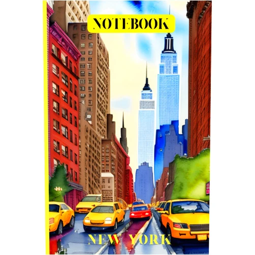 By Carla unique design (Author), Carmen Constantin (Author) New York Notebook Journal: New York note pad