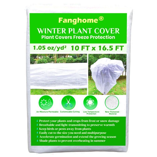 Fanghome Plant Covers Freeze Protection,10 ft x 16.5 ft Plant Covers for Winter,Frost Blankets for Outdoor Plants,Plant Frost Protection Covers,Garden Blankets Tree Frost Cloth Protection Covers for Winter