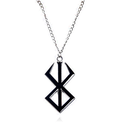 FunBoat Berserker Guts Sword Necklace Keychain - Berzerk Brand Of Sacrifice Chains - Gift for Women Men and Fans