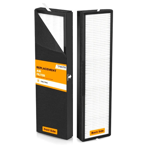 VNAF93 2 Pack HEPA Filter for Alen T500 Air Purifier, TF-60 / TF-60-MP, HEPA 13 / MERV 17, Compatible with Alen T500 Replacement Filter