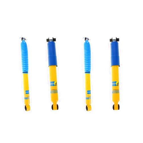 Bilstein 24-020435 & 24-104050 Front and Rear B6 4600 Suspension Shock Absorbers Fits 1996 2000 K1500 incl. Z71 Standard and Extended - Fade Free
