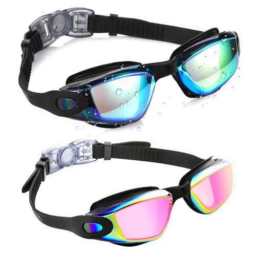 Aegend Kids Swim Goggles, Pack of 2 Swimming Goggles for Children Boys & Girls Age 3-14