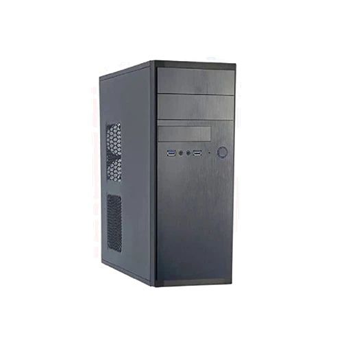 Chieftec HQ-01B Midi-Tower Computer Case Black – Computer Case (Midi-Tower, PC, Black, ATX, Micro ATX, Home/Office, 12 cm)