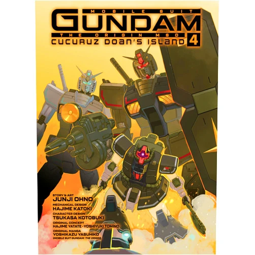 By Junji Ohno (Author), Hajime Yatate (Author), Yoshiyuki Tomino (Author), Yoshikazu Yasuhiko (Author), Hajime Katoki (Designer) & 1 more MOBILE SUIT GUNDAM THE ORIGIN MSD Cucuruz Doan's Island 4 (Mobile Suit Gundam Cucuruz Doan's Island)