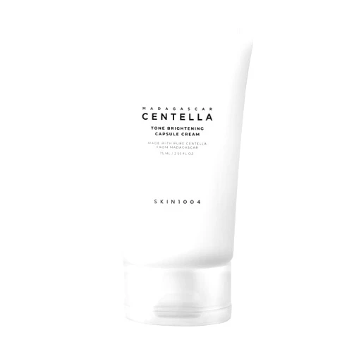 SKIN1004 Madagascar Centella Tone Brightening Capsule Cream 2.53 fl.oz, 75ml, Non-sticky Hydrating Brightening