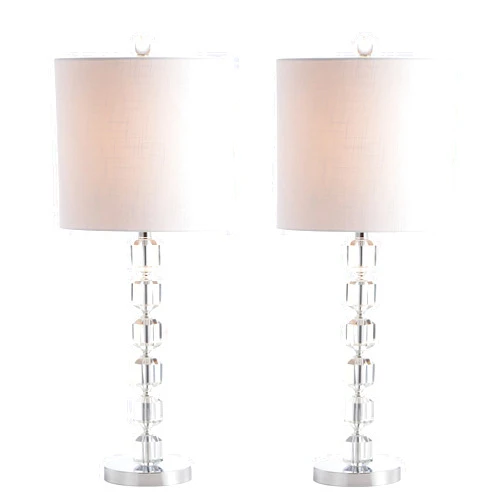 JONATHAN Y JYL5053A-SET2 Set of 2 Table Lamps Cary 27.5