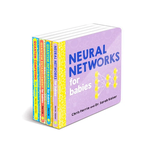 Chris Ferrie Baby University Quantum Science Board Book Set: STEM Board for Toddlers (Baby University Board Book Sets)