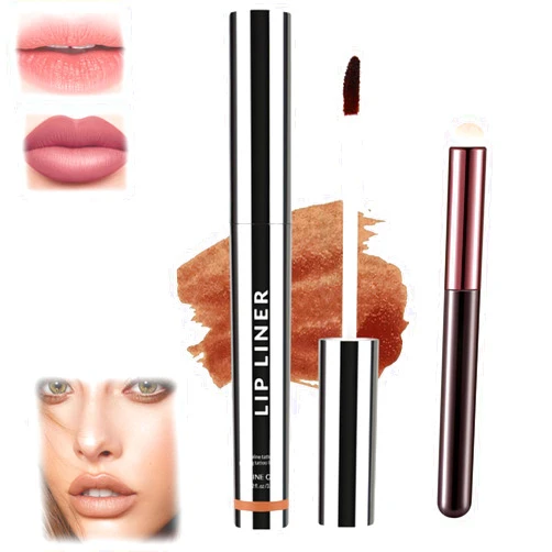 UNIHPY Qorva Peel off Lip Liner Stain, Timbersonic Lip Stain Peel, Qorva Lipstick, Qorva Lip Liner Stain for Women, For All Skin Type (02)