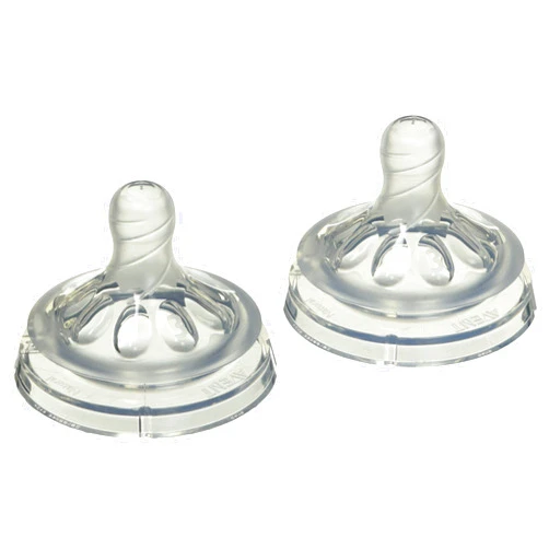 Philips AVENT Natural Baby Bottle Medium Flow Nipple 3M+, One Size, 2 Count
