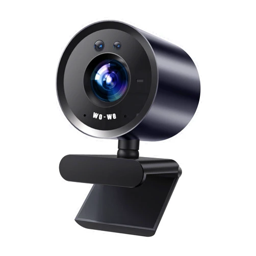 Wo-we Windows Hello Face Recognition 4K UHD Webcam for Instant Login with Windows 11, 120 Degree View Webcam Desktop Laptop PC, HU-IRC03