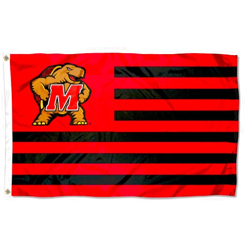 College Flags & Banners Co. Maryland Terrapins Stars and Stripes Nation Flag
